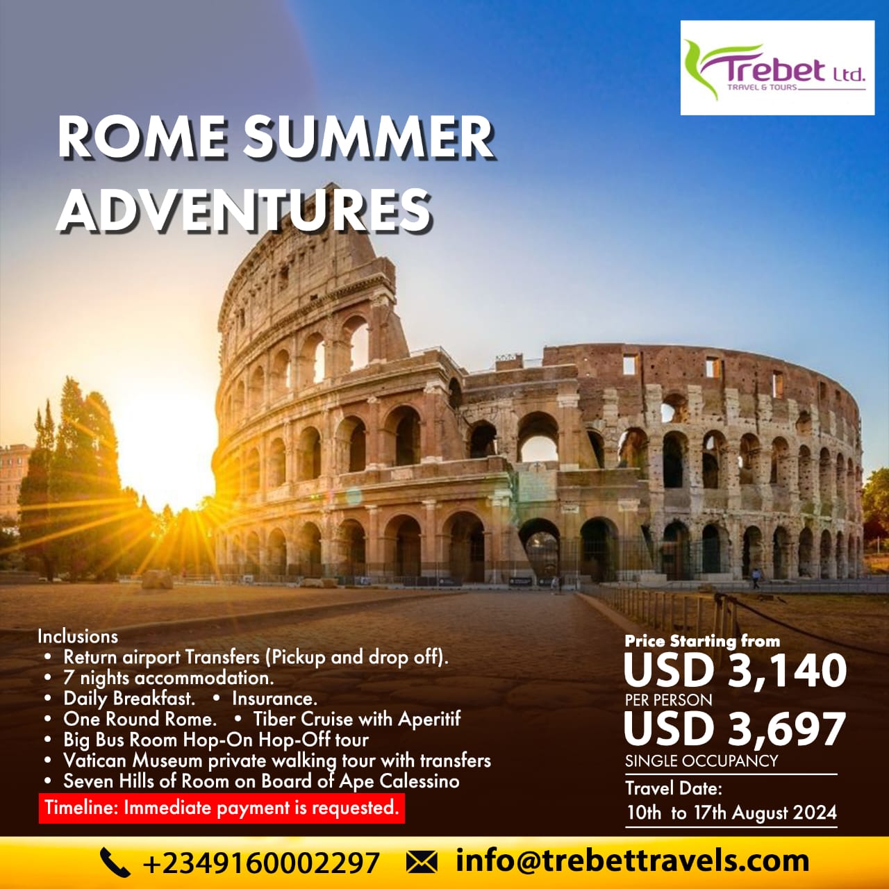 Rome Summer Adventures